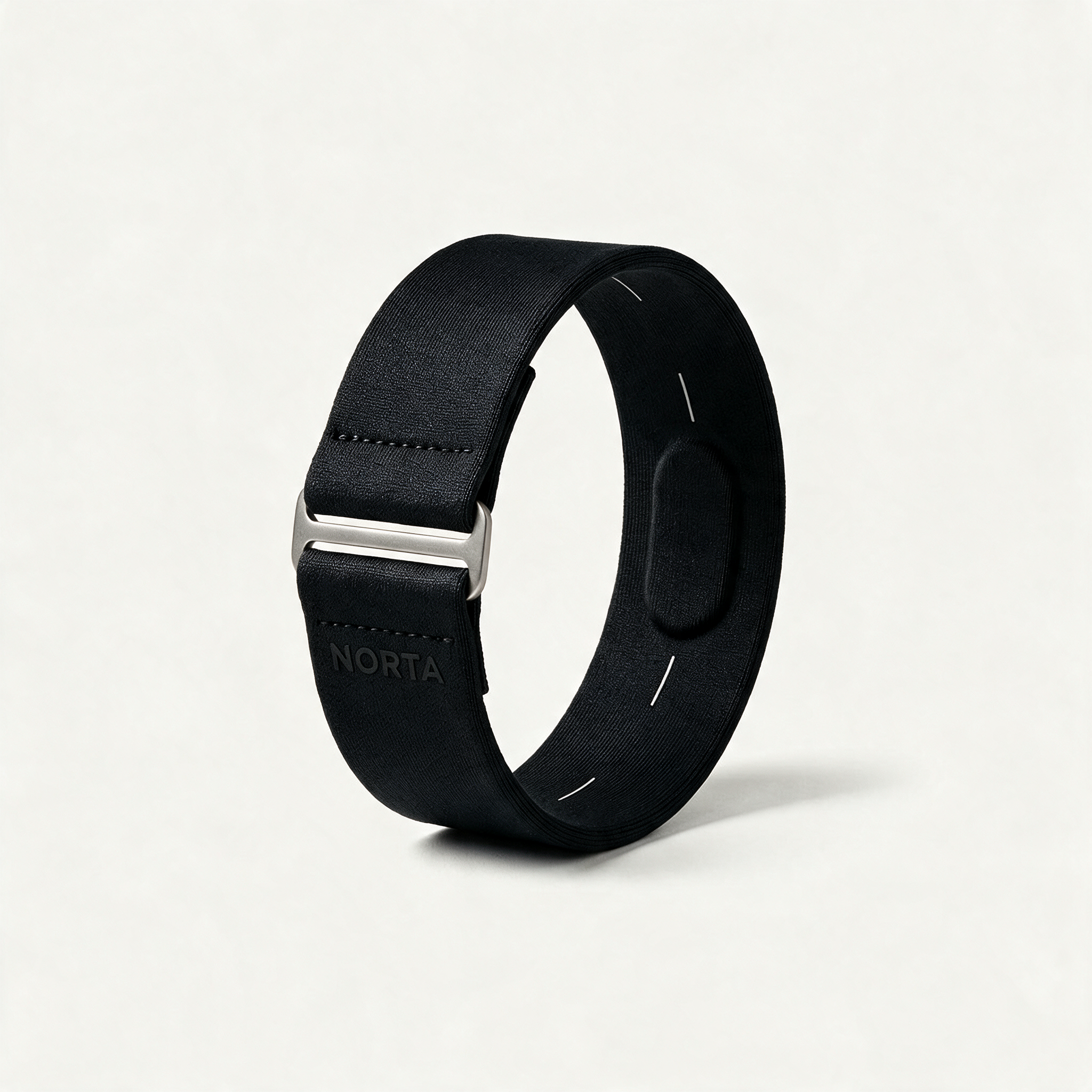 The Norta band in Onyx Black